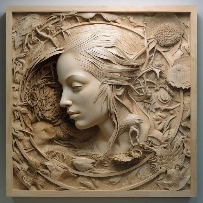 نموذج ثلاثي الأبعاد لآلة CNC 3D Art 